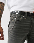 True Religion Hs Chain Belt Jet Black
