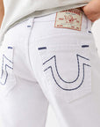 True Religion Ricky Nf Super T 34In Optic White
