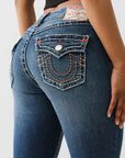 True Religion Jennie Mr Skinny Flap Sup T Royal Indigo
