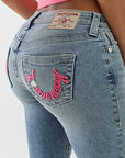 True Religion I Love True Becca Mr Bootcut Peak Spot