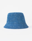 True Religion Bucket Hat All Over Hs Light Wash