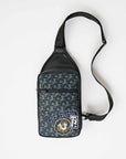 True Religion Bag Patch Sling Jet Black