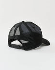 True Religion Crystal Trucker Cap Jet Black