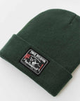 True Religion Concert Patch Beanie Green Gables