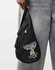 True Religion Bag Tiger Sling Jet Black