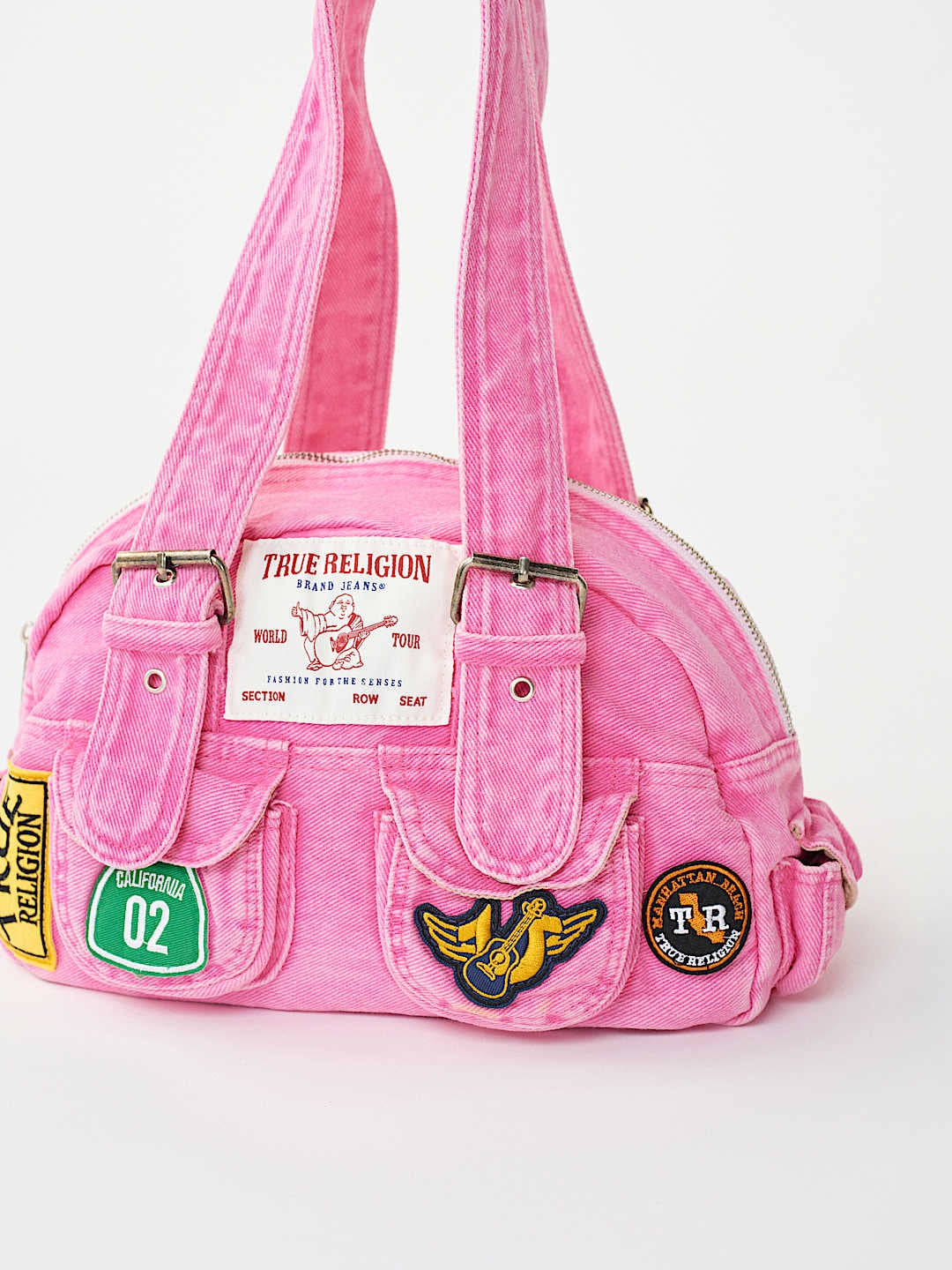 True Religion Bag Patch Dull Pink