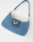 True Religion Bag Hs Aop Light Wash Blue