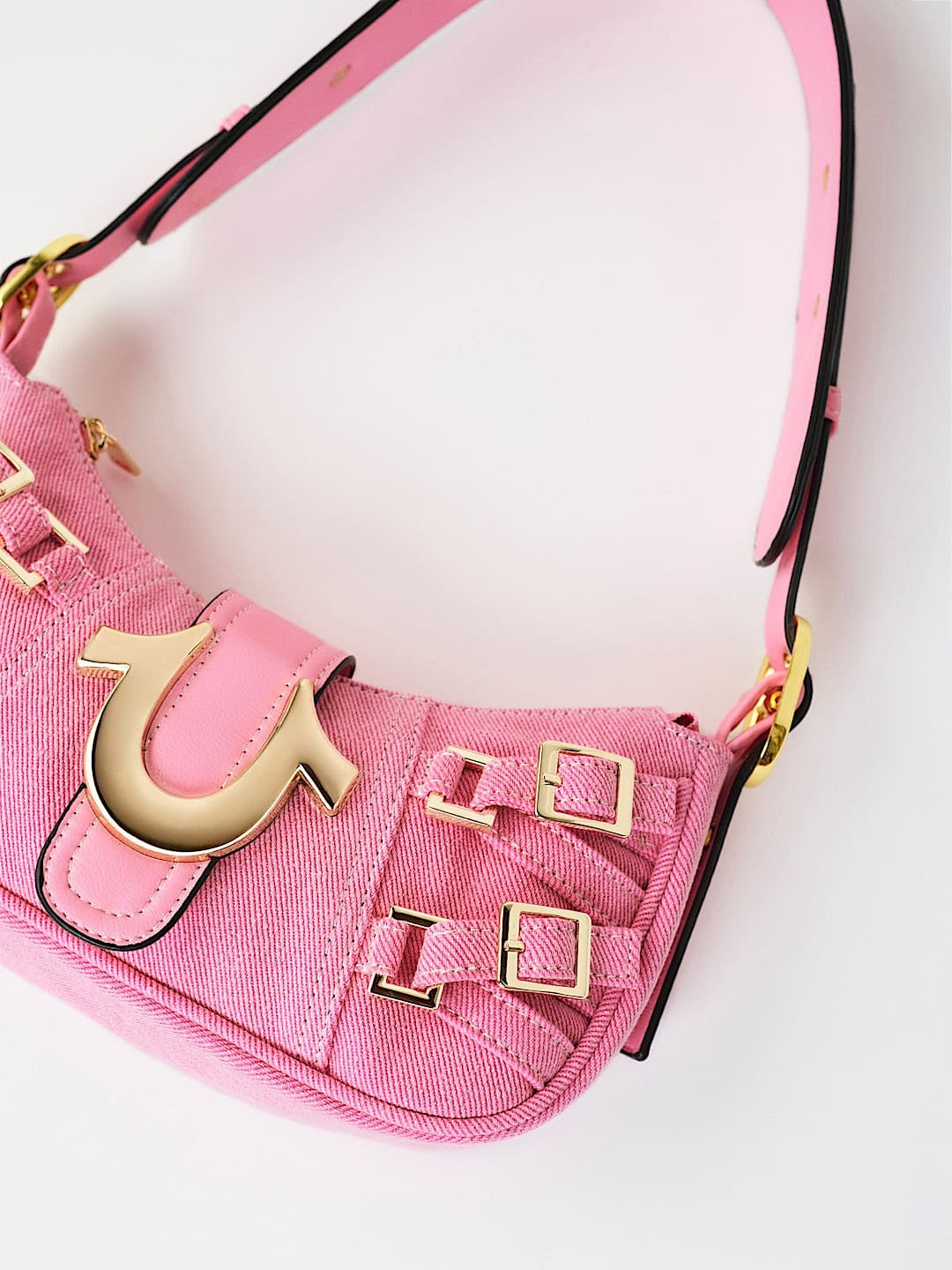 True Religion Bag Buckle Hs Dull Pink