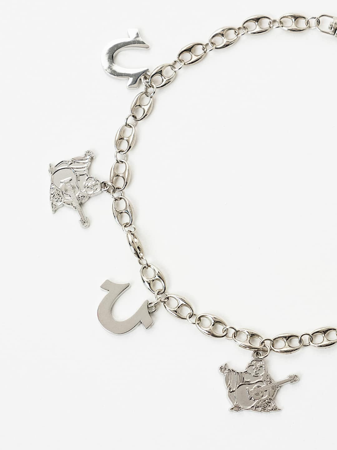 True Religion Belt Hs Buddha Chain Silver