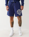 True Religion Big T Slub Short Medieval Blue