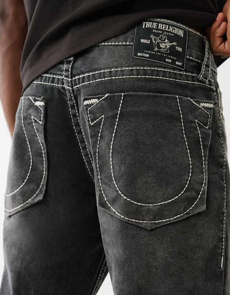 True Religion Ricky Big T Nf Oversized Hs 34In Chantey Black Wash