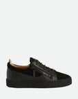 Zanotti Sneakers Uomo Snk Scarpa Camoscio Nero