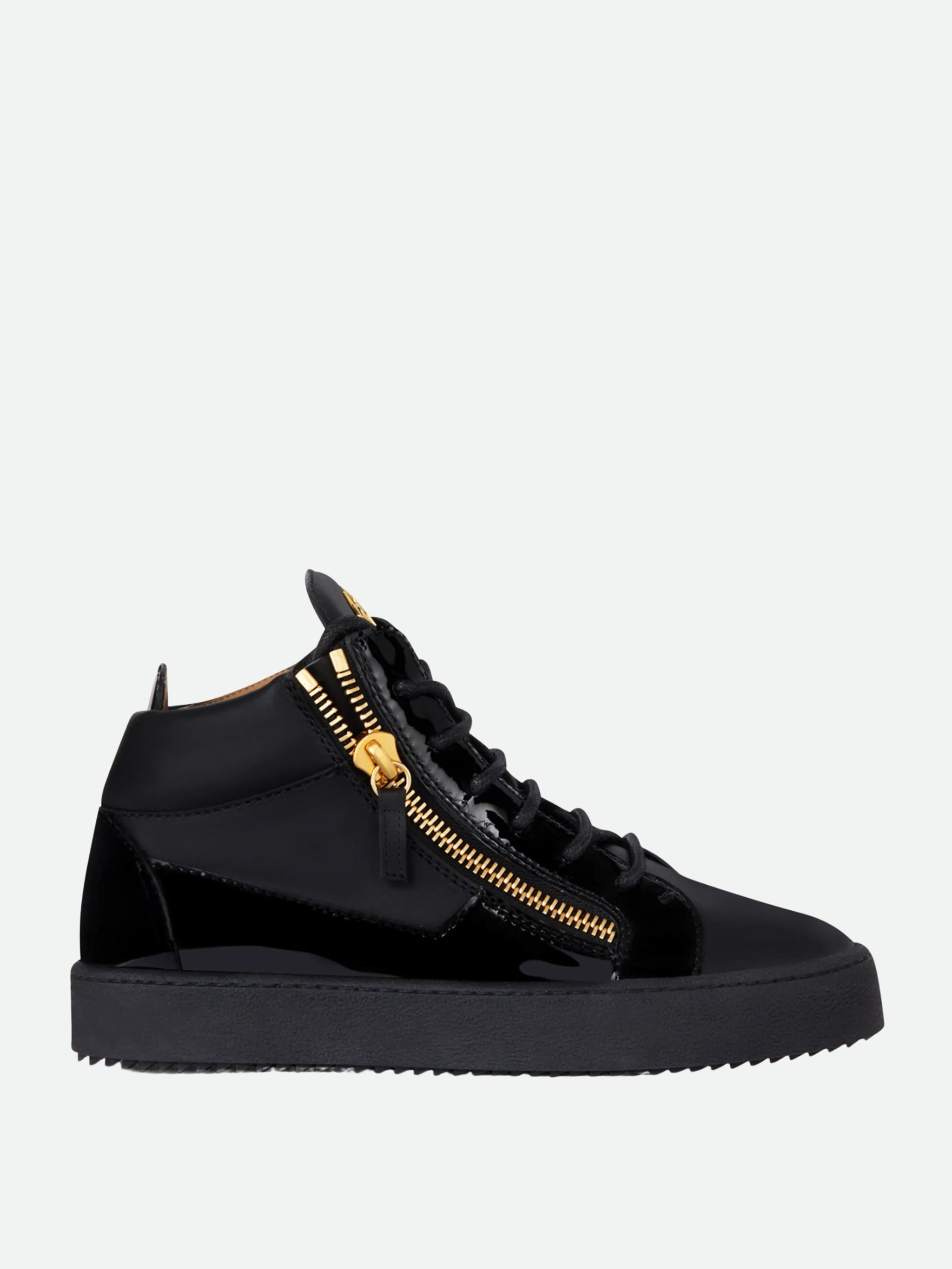 Zanotti Sneakers Uomo Snk Middle Birel Vague Nero - AL Capone Premium