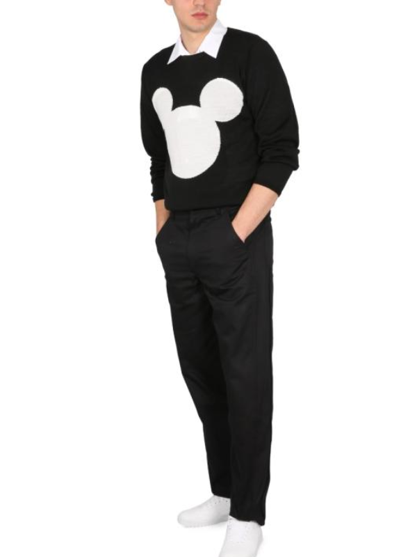 Comm Des Cargons Sweater Mickey Black