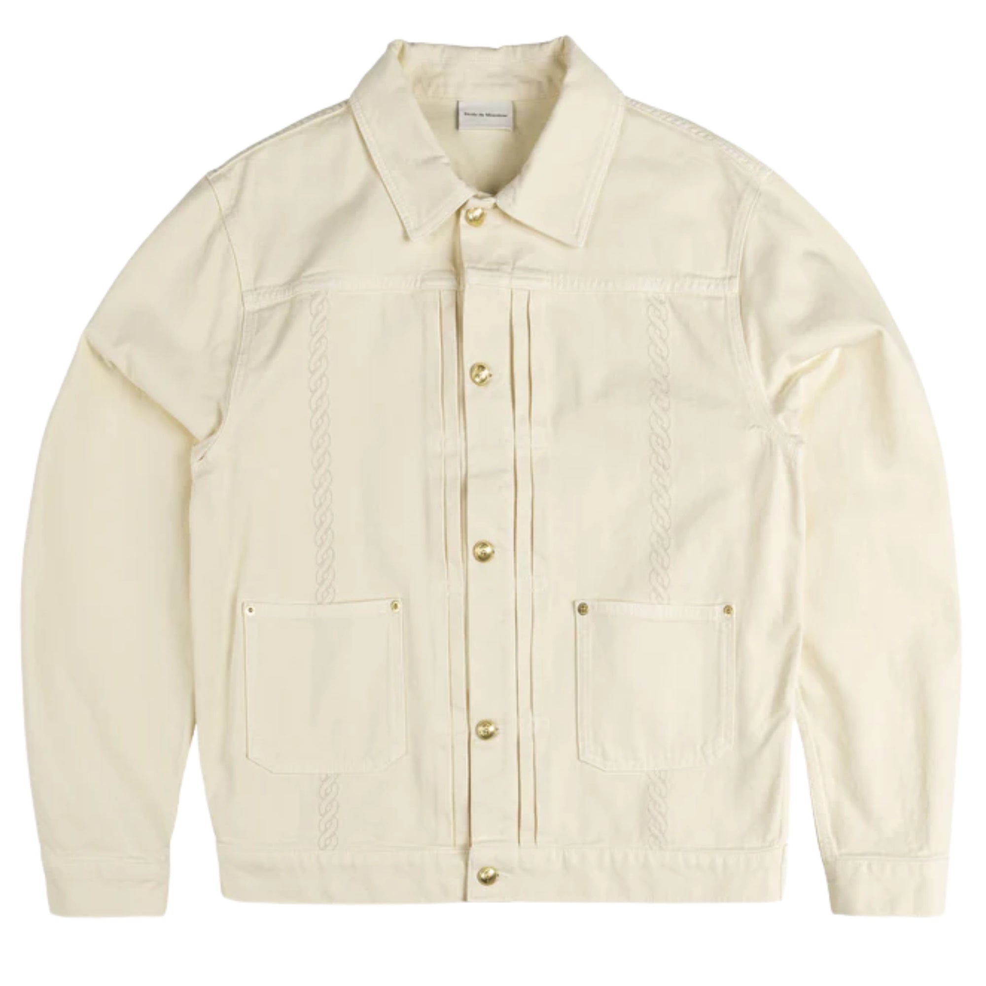 Drole De Monsieur Jacket Denim Off-White