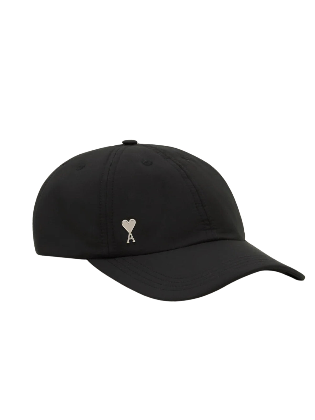 Ami Cap Stud Logo Black - 1