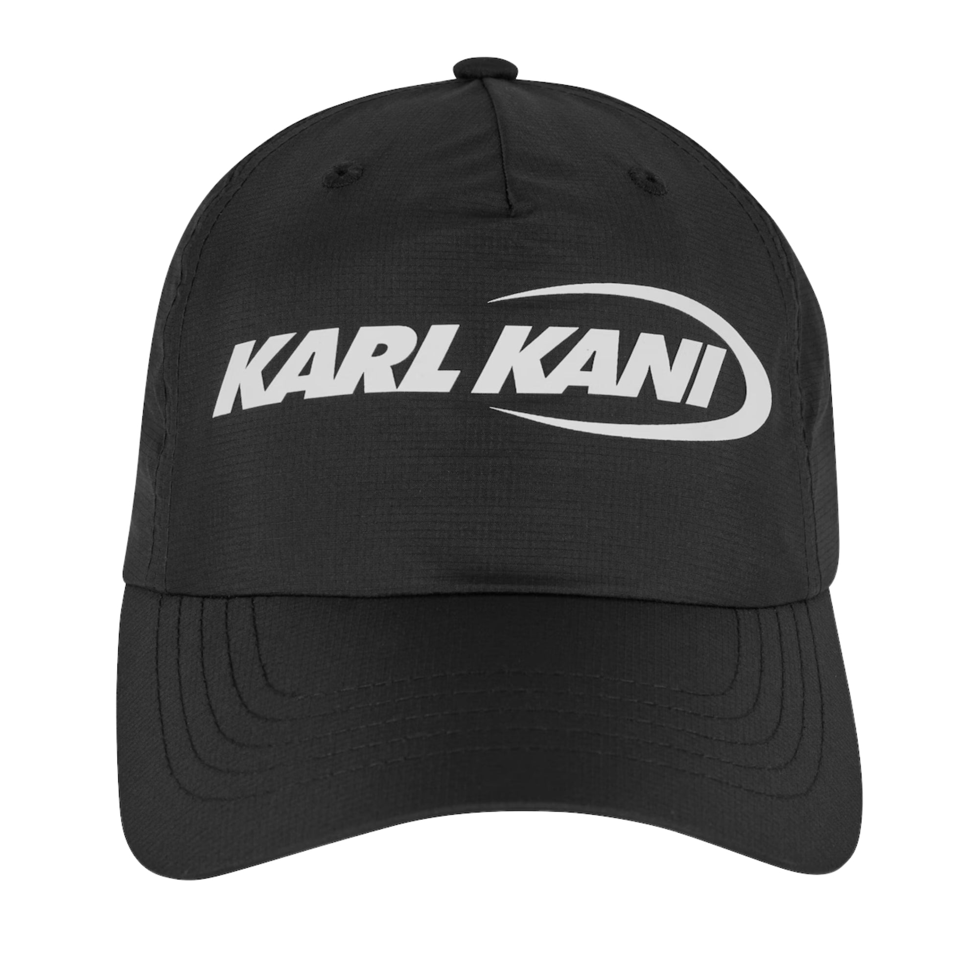 Karl Kani Cap Elipse Ripstop Black-White-AL Capone Premium