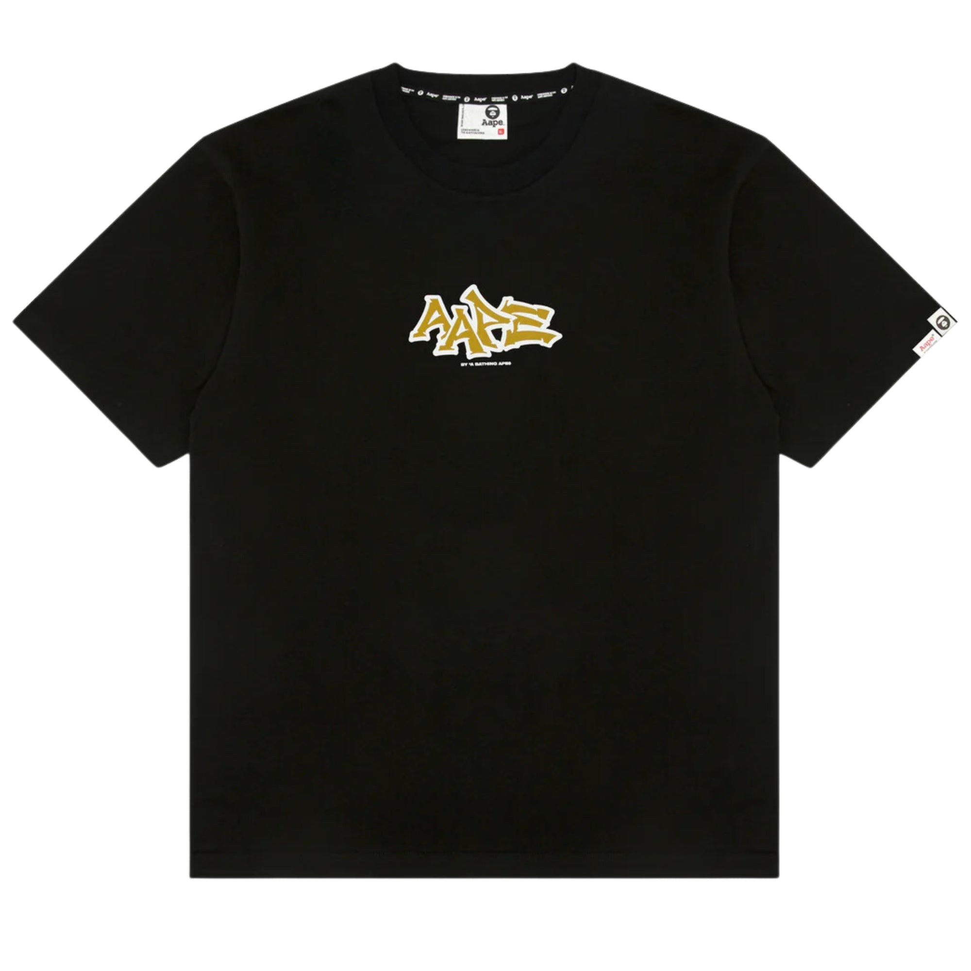 Aape T-Shirt Logo Black