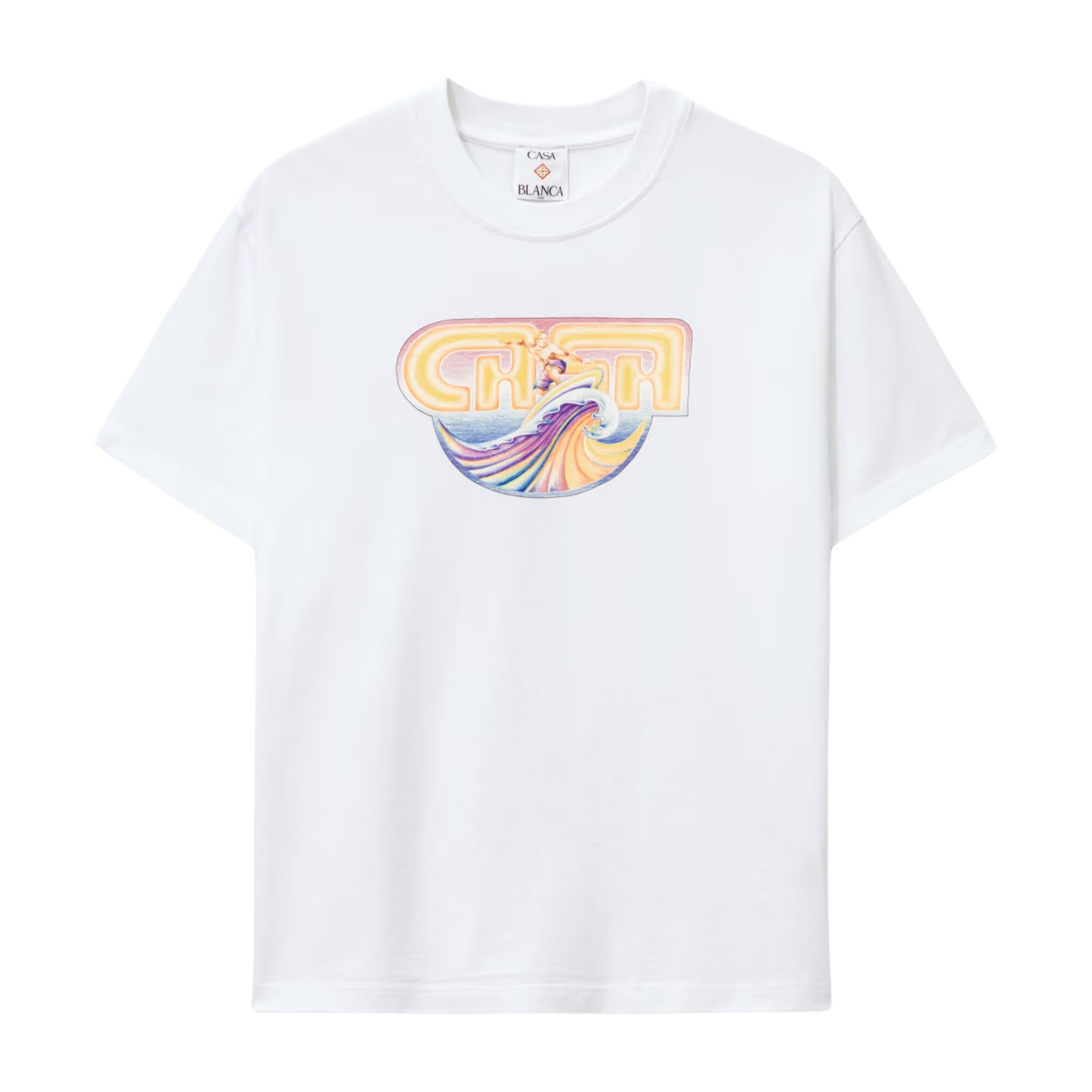 Casablanca T-Shirt Casa Surf White – AL Capone Premium