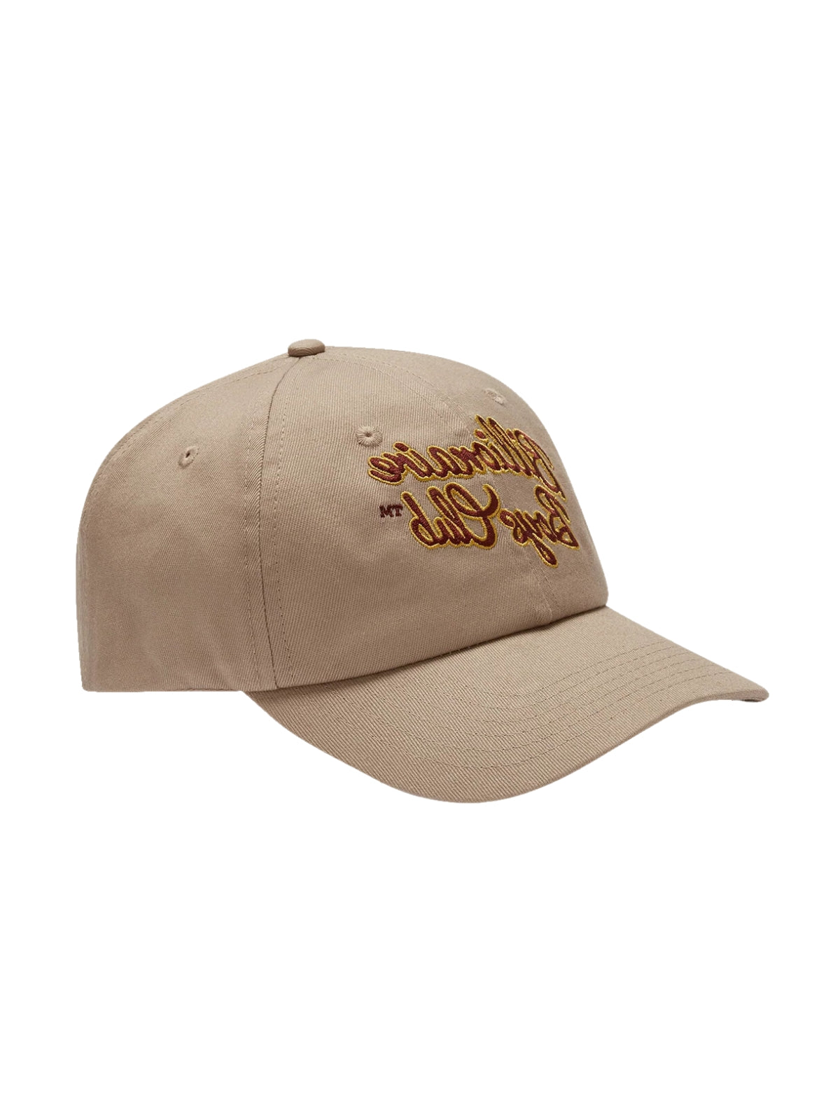 Billionaire Boys Club Cap Script Embroidered Logo Beige