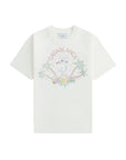 Casablanca T-Shirt Crayon Tennis Club White