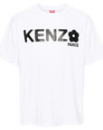 Kenzo T-Shirt Boke Flower White