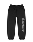 Icecream Track Pants Chrome Script Black-AL Capone Premium