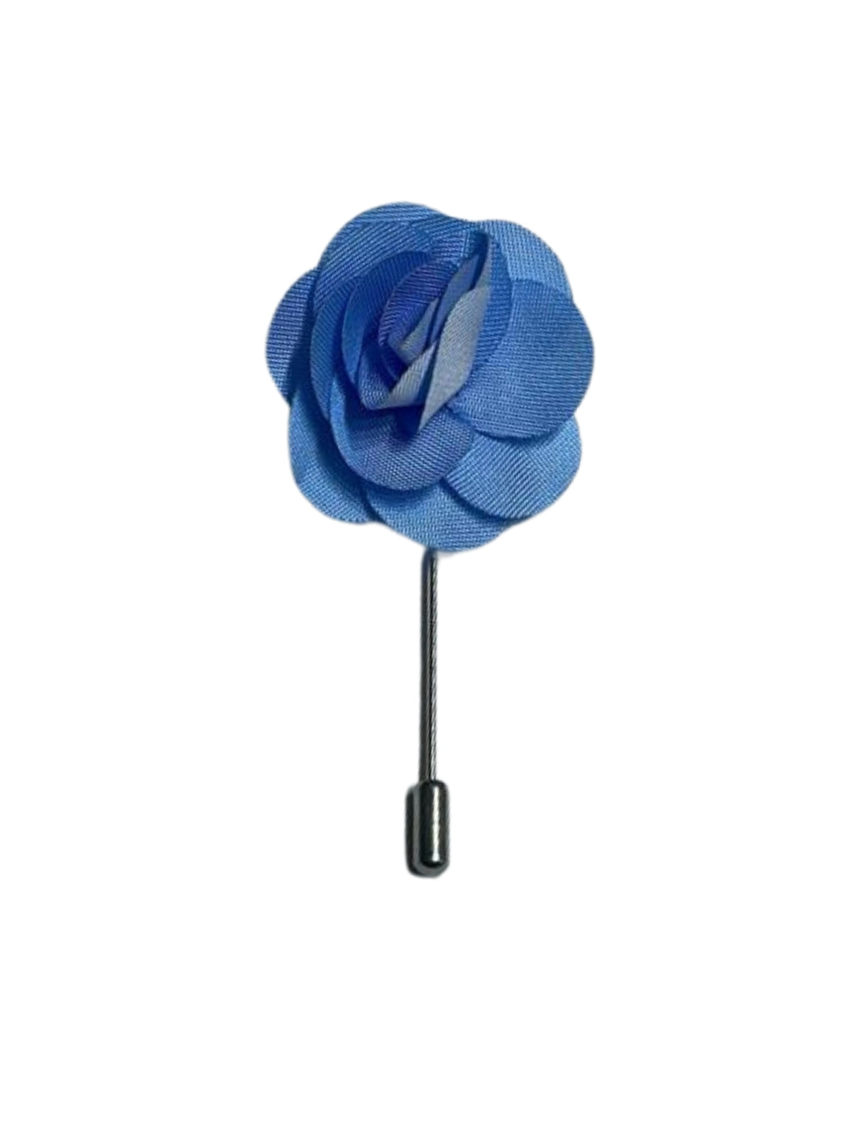 The Dapper Toad Lapel Pin Flower Blue