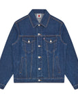 Ice-Cream Jacket Lazer Drip Trucker Mid Wash Blue