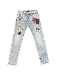 True Religion Jean Rocco Patches Medium Wash