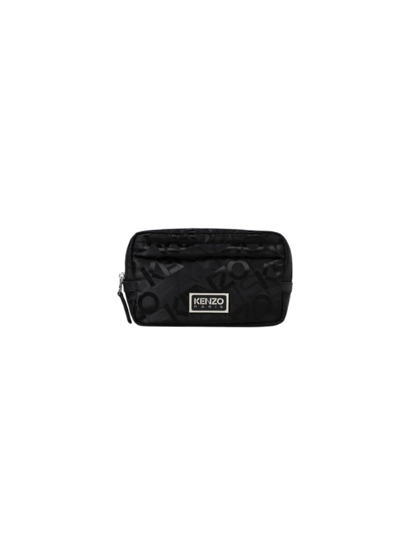 Kenzo Bag Kenzogram Clutch Black