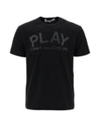 Comme Des Garcons T-Shirt Play Black