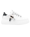 Karl Lagerfeld Sneaker Ladies Kreeper Lo Pendant White