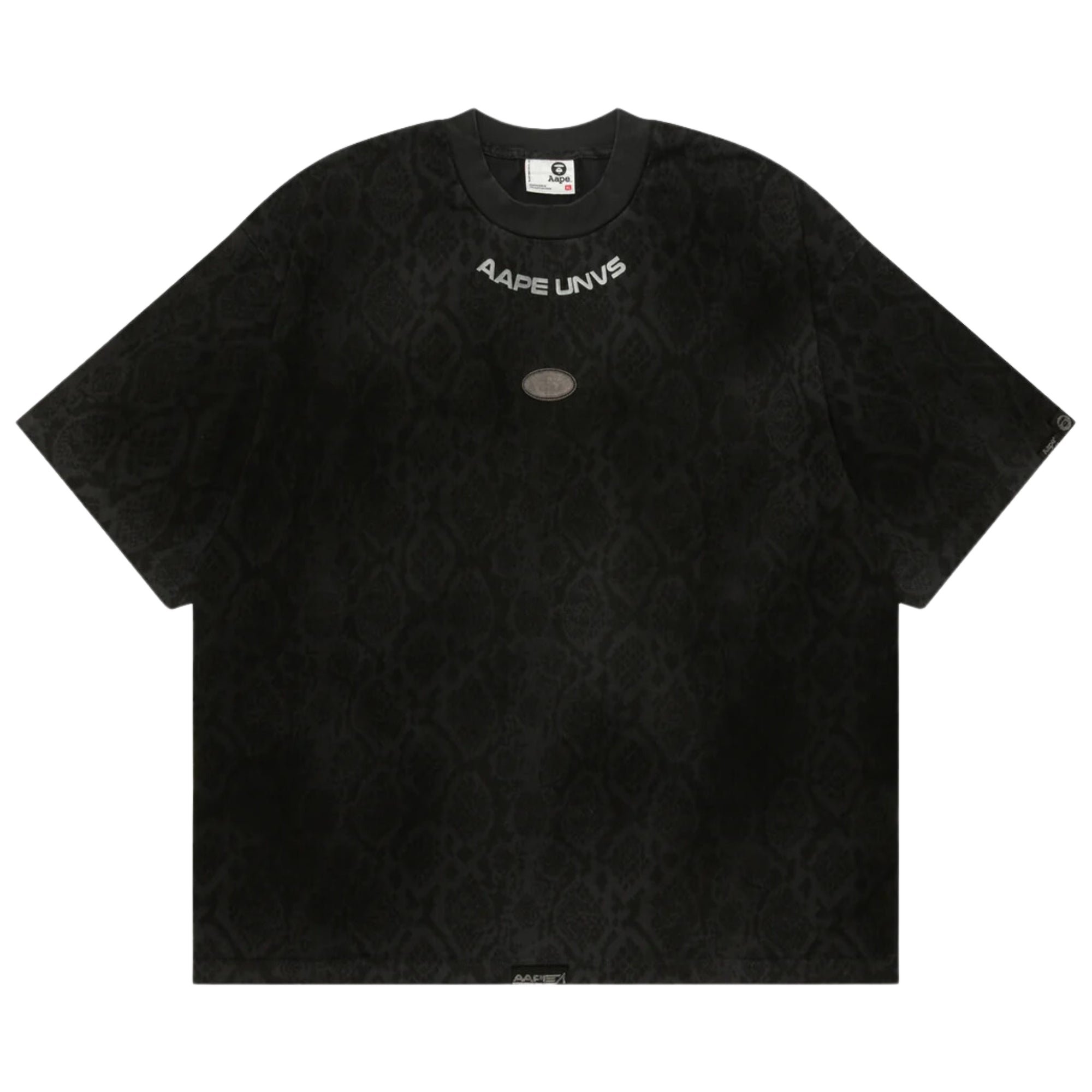 Aape T-Shirt Allover Print Black