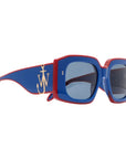 Jw Anderson Sunglasses Bumper Blue-Red