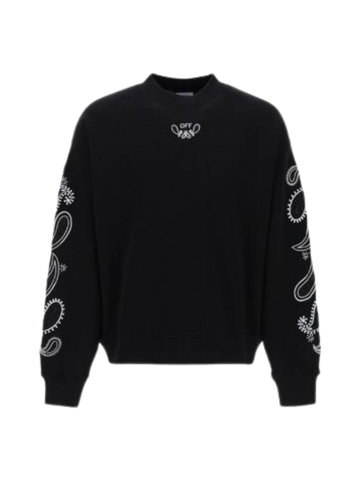 Off-White Sweater Sleeve Logo Black