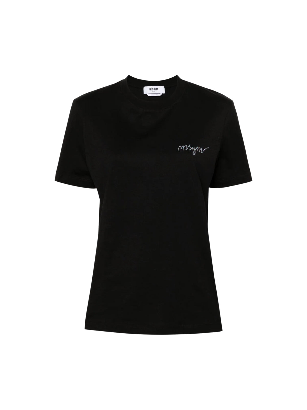 Msgm T-Shirt Ladies Logo Black – AL Capone Premium