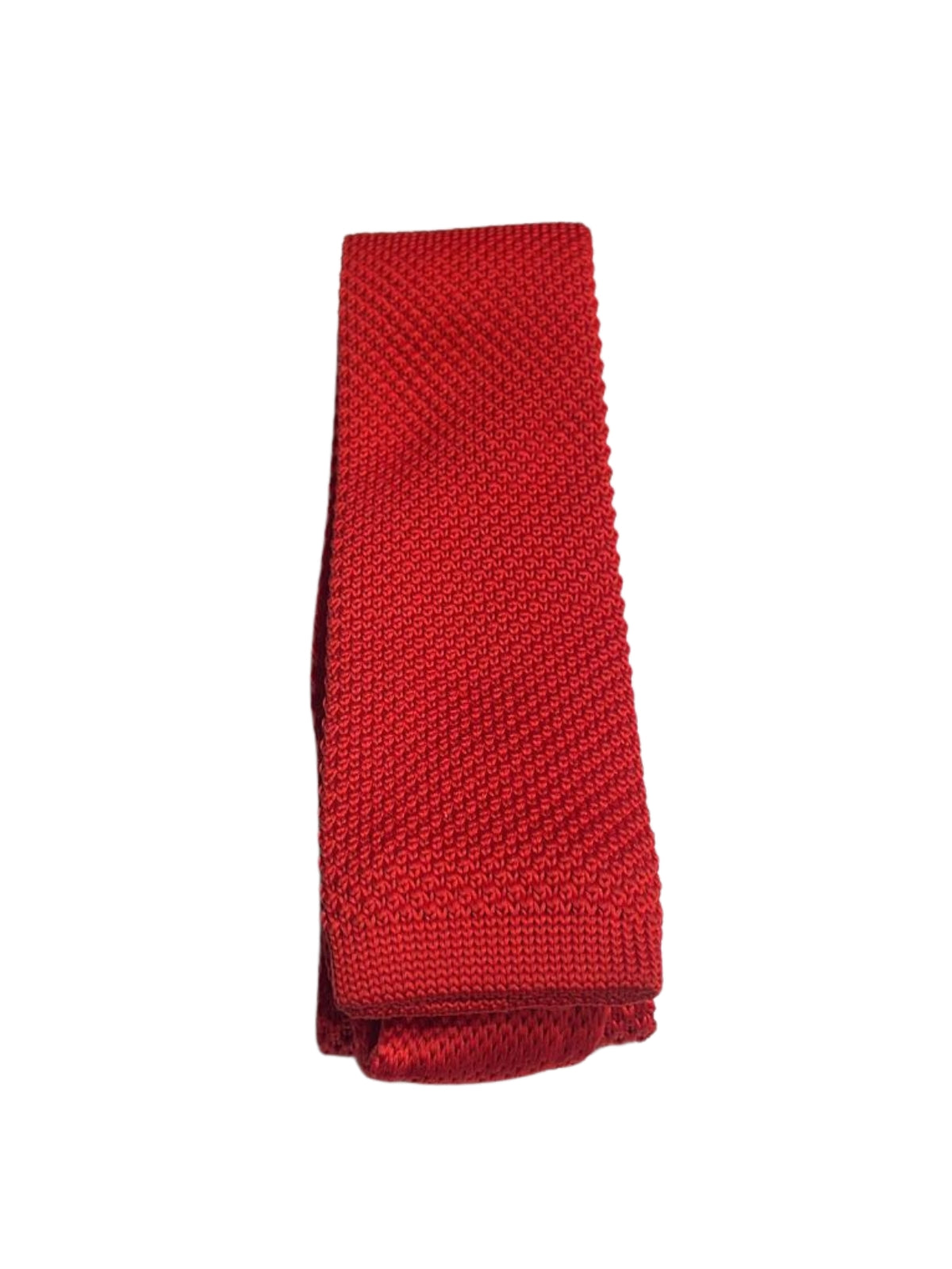 The Dapper Toad Tie Knit Red