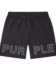 Purple Short Logo Black