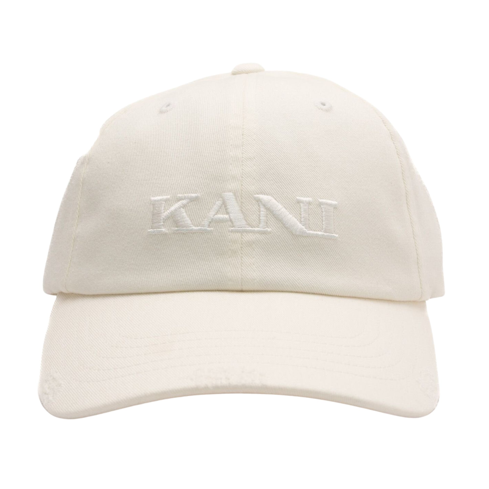 Karl Kani Cap Retro Distress Dad White-AL Capone Premium