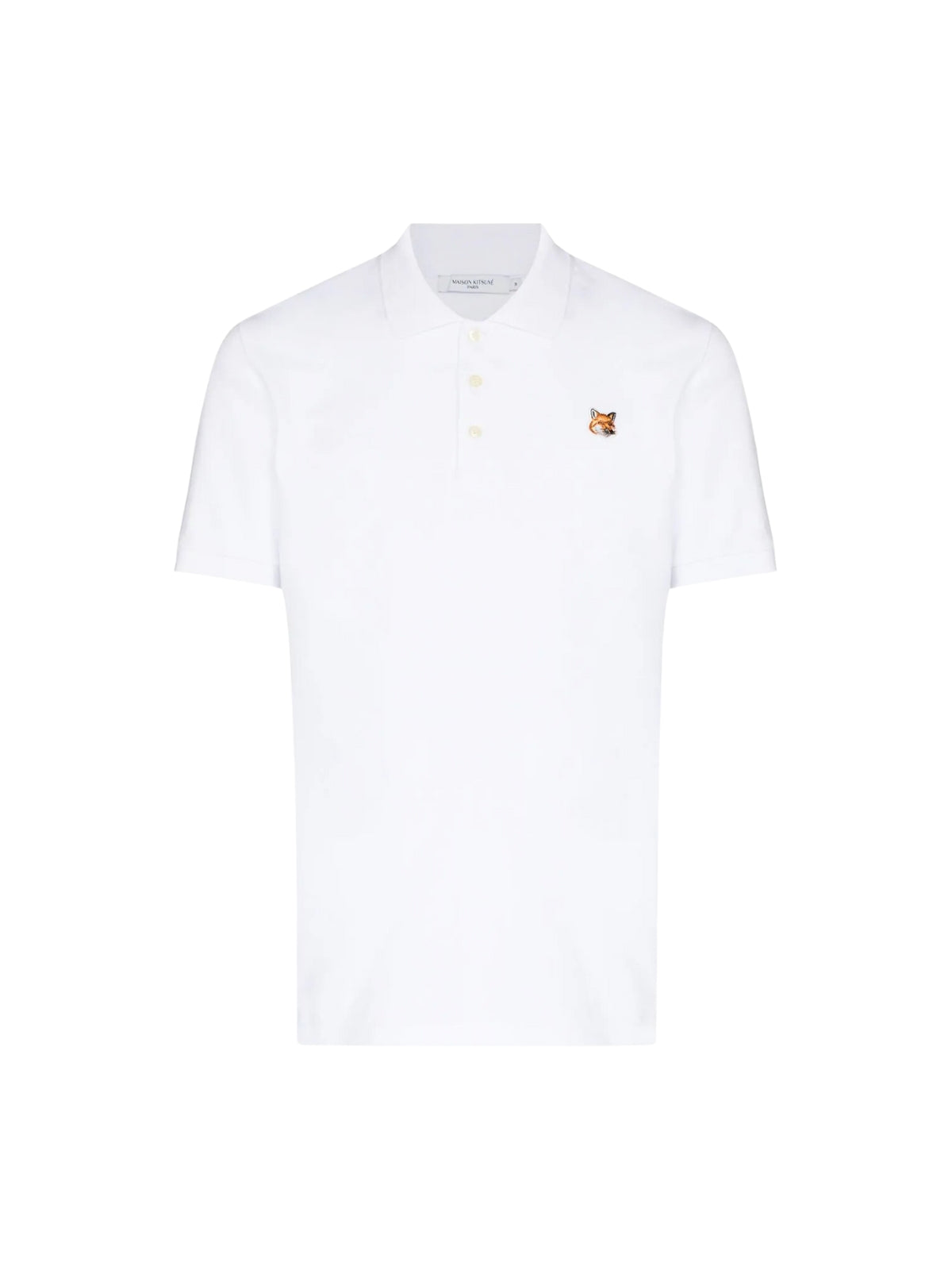 Maison Kitsune Golfer Fox Head Patch White