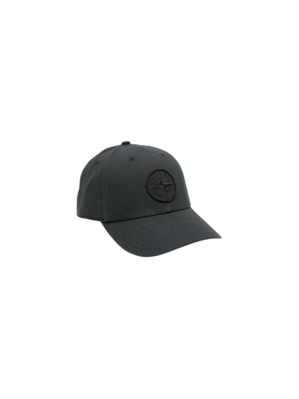 Stone Island Cap Logo Charcoal