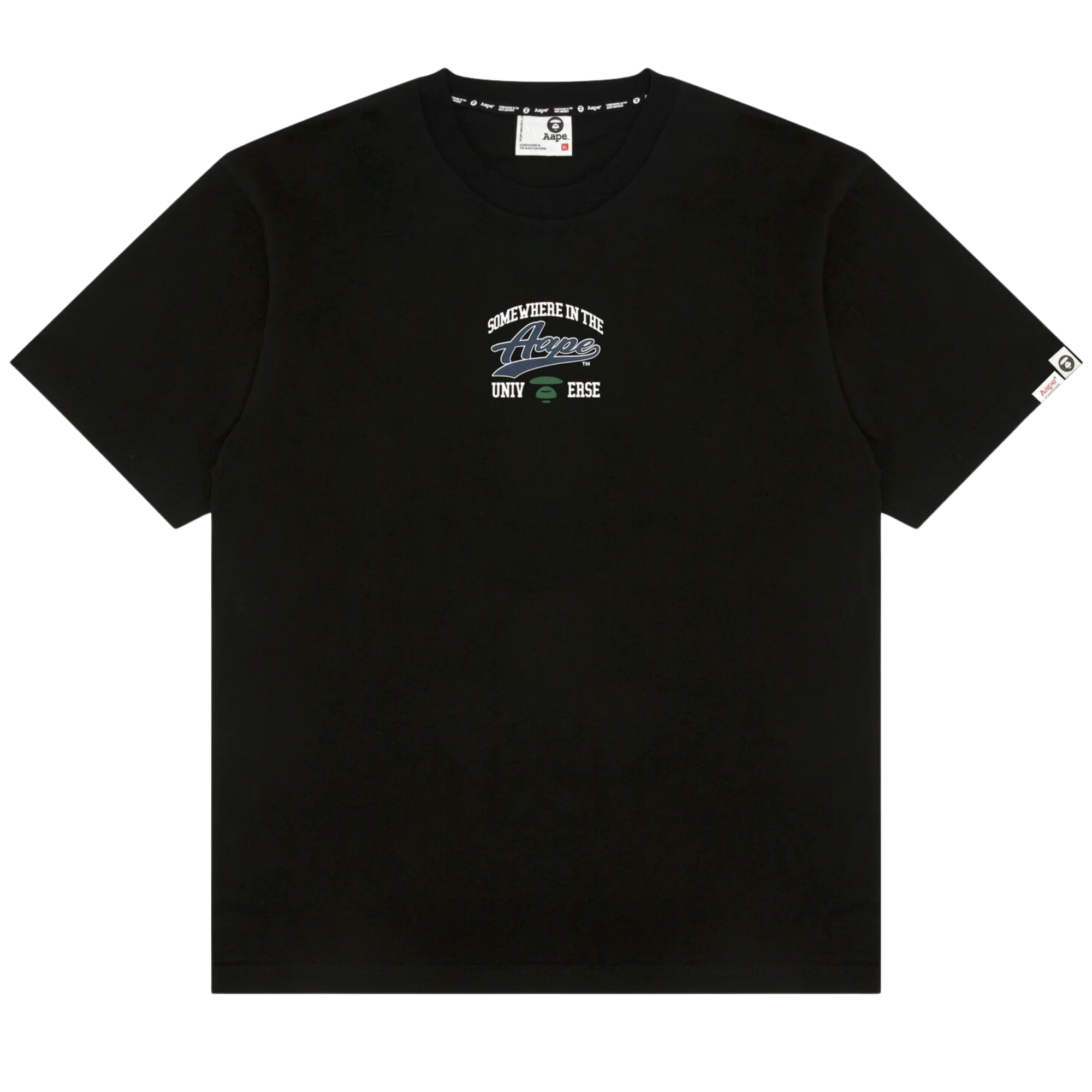 Aape T-Shirt Somewhere In The Universe Black