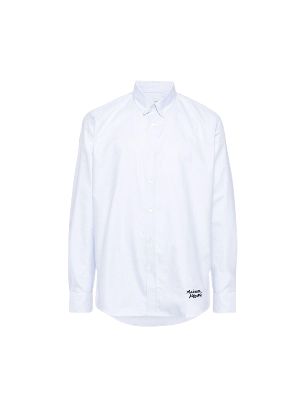 Maison Kitsune Shirt Handwriting Casual White