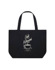 Cafe Kitsune Bag Tote Coffee Cup Black