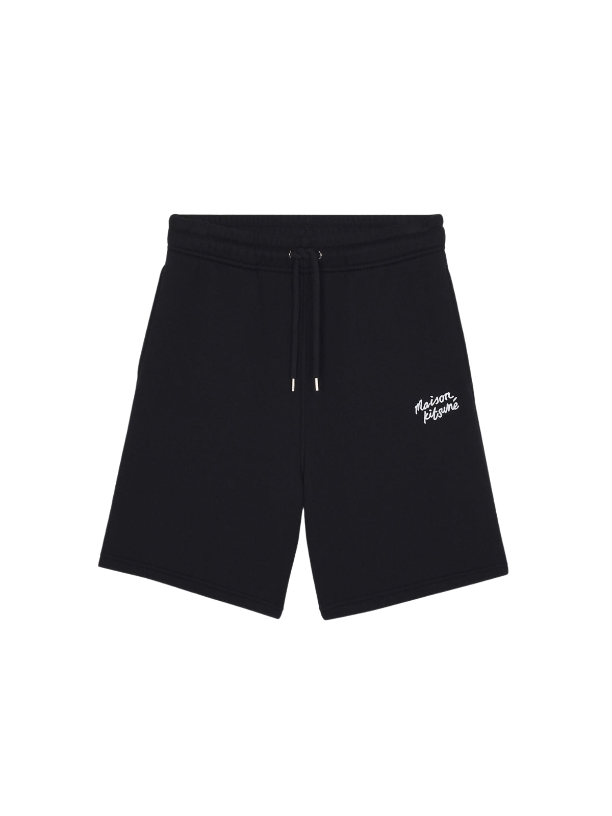 Maison Kitsune Shorts Handwriting Black