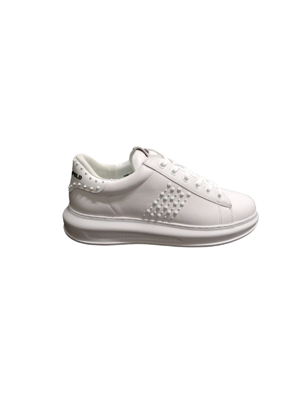 Karl Lagerfeld Sneaker Kapri Stud White