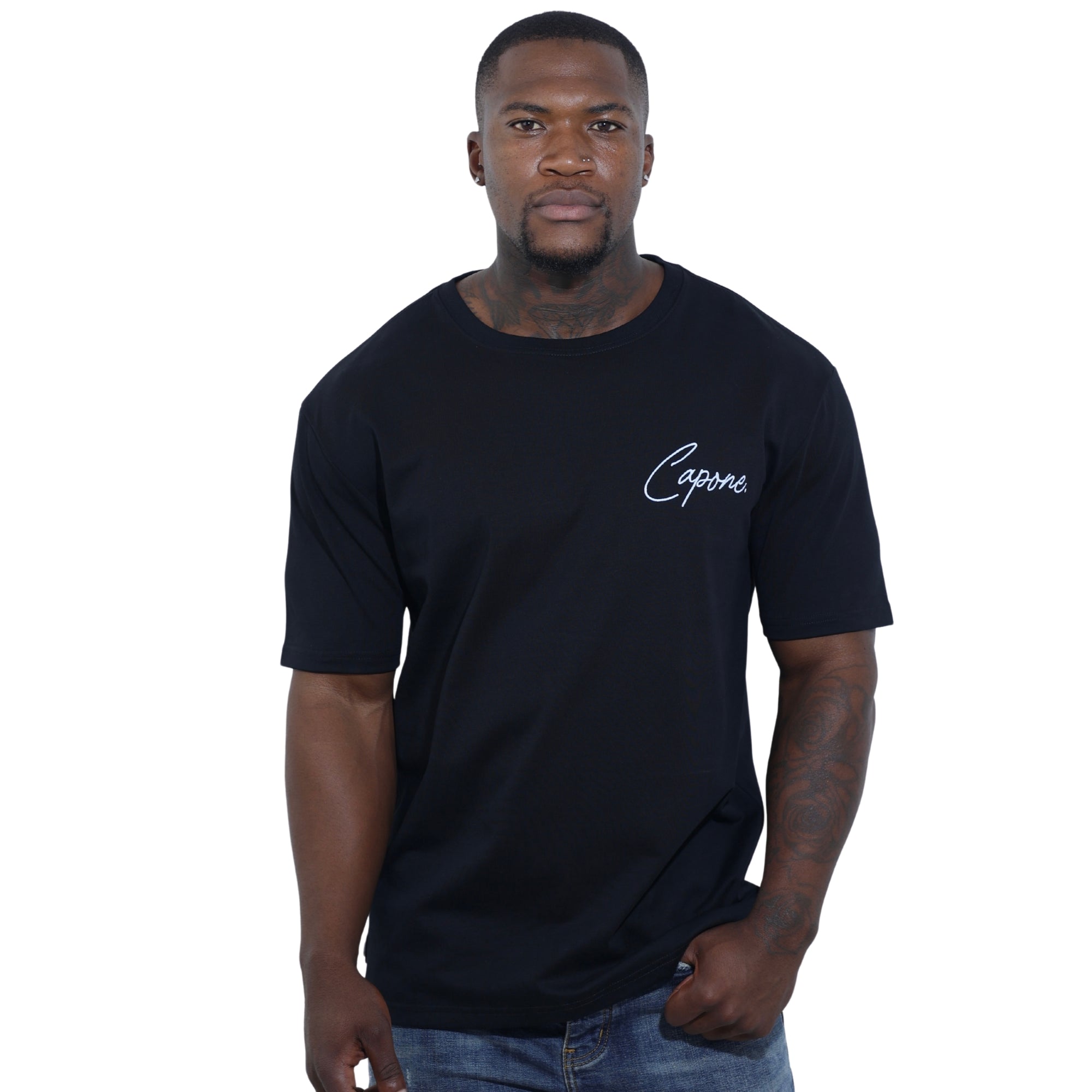 Capone T-Shirt Monaco Artwork Black