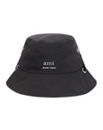 Ami Bucket Hat Alexandre Mattiussi With String Black - 1