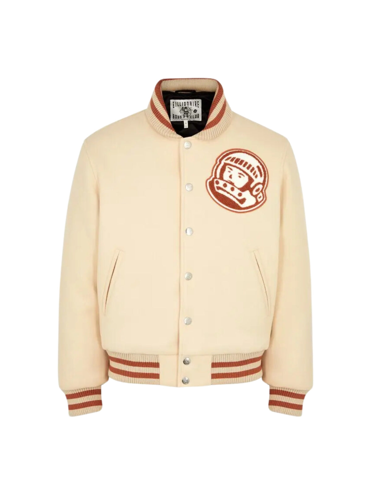 Billionaire Boys Club Jacket Astro Varsity Cream